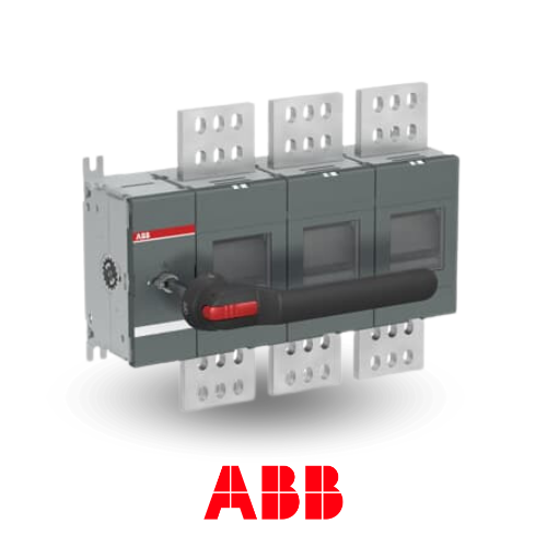 Interruptor tripolar rotativo - abb