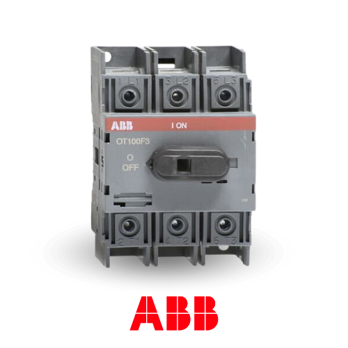 Interruptor tripolar 100a rotativo – ABB