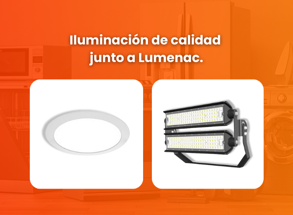 iluminacion de calidad junto a lumenac